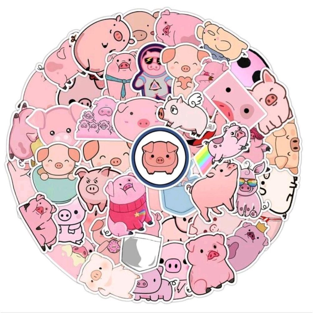 Assorted Pig Stickers 🐷 - Picture 2 of 5